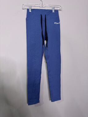 ECHT Blue Camo Outline Print Leggings